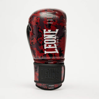 Bokshandschoenen Leone Urban Fighter GN335 rood-zwart camo 