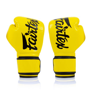 Thaibokshandschoenen Fairtex BGV14 Geel 