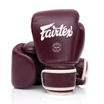 Thaibokshandschoenen Fairtex BGV16 Kastanjebruin 