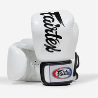 Thaibokshandschoenen Fairtex BGV19 Deluxe Wit-Combat Arena