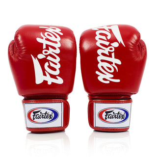 Thaibokshandschoenen Fairtex BGV19 Deluxe Rood 