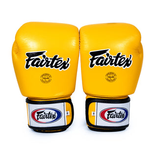 Thaibokshandschoenen Fairtex BGV1 Geel 