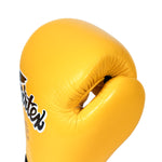 Thaibokshandschoenen Fairtex BGV1 Geel 