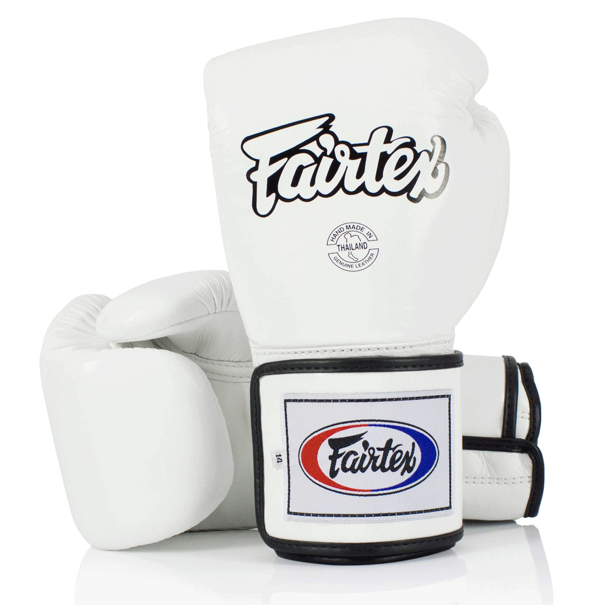 Thaibokshandschoenen Fairtex BGV5 Super Sparring Wit 