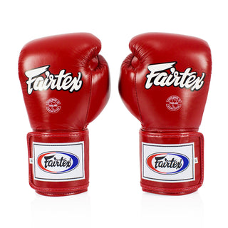 Thaibokshandschoenen Fairtex BGV5 Super Sparring Rood 