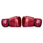 Thaibokshandschoenen Fairtex Metallic BGV22 Rood 