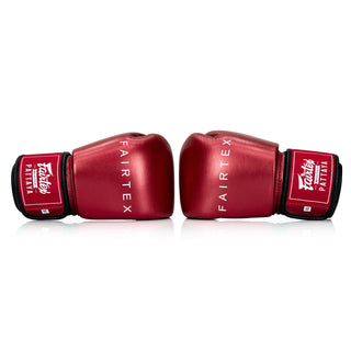 Thaibokshandschoenen Fairtex Metallic BGV22 Rood 