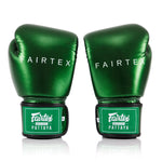 Thaibokshandschoenen Fairtex Metallic BGV22 Groen 