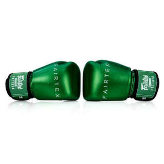 Thaibokshandschoenen Fairtex Metallic BGV22 Groen 