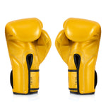 Thaibokshandschoenen Fairtex Super Sparring BGV18 Goud 