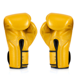Thaibokshandschoenen Fairtex Super Sparring BGV18 Goud 