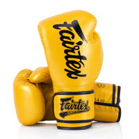 Thaibokshandschoenen Fairtex Super Sparring BGV18 Goud 