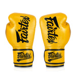 Thaibokshandschoenen Fairtex Super Sparring BGV18 Goud 