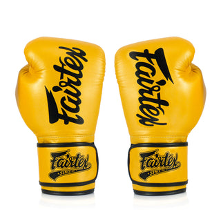 Thaibokshandschoenen Fairtex Super Sparring BGV18 Goud 