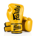 Thaibokshandschoenen Fairtex Super Sparring BGV18 Goud 