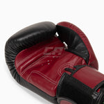Thaibokshandschoenen Twins Special BGVL3 Bourgondisch-zwart