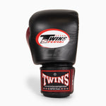 Thaibokshandschoenen Twins Special BGVL3 Bourgondisch-zwart
