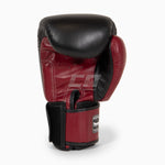 Thaibokshandschoenen Twins Special BGVL3 Bourgondisch-zwart