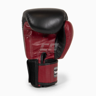 Thaibokshandschoenen Twins Special BGVL3 Bourgondisch-zwart