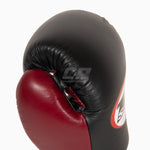 Thaibokshandschoenen Twins Special BGVL3 Bourgondisch-zwart