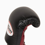 Thaibokshandschoenen Twins Special BGVL3 Bourgondisch-zwart