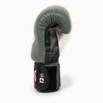Thaibokshandschoenen Twins Special BGVL4 Zwart-groen-wit