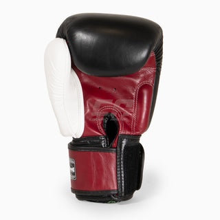 Thaibokshandschoenen Twins Special BGVL4 Rood-zwart-wit