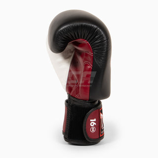 Thaibokshandschoenen Twins Special BGVL4 Rood-zwart-wit
