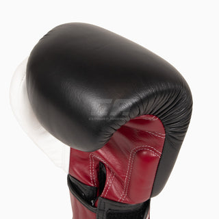 Thaibokshandschoenen Twins Special BGVL4 Rood-zwart-wit