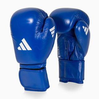 Bokshandschoenen van Boksen Adidas Goedgekeurd World Boxing Blauw 