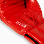 Bokshandschoenen van Boksen Adidas Goedgekeurd World Boxing Rood 