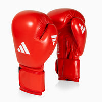 Bokshandschoenen van Boksen Adidas Goedgekeurd World Boxing Rood 