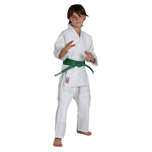 Judopak kind Itaki Junior Wit 