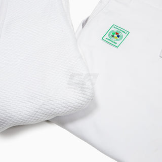 Judopak wit Adidas J730 Champion III IJF zonder strepen 