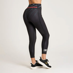 Leggings Vrouw Leone MMA Cage AB978 Donkergrijs-Combat Arena