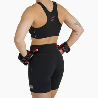 Korte leggings Vrouw Leone Primal Instinct AB939 Zwart 