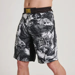 MMA broekje Leone IUTER Barbed Wire AB04IU Zwart-Combat Arena