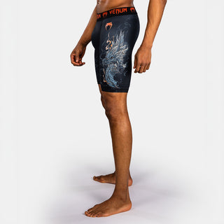 Korte broek op compressie Thunder Dragon Zwart-Combat Arena