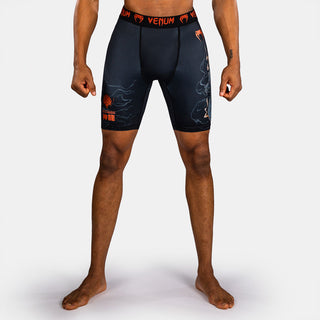 Korte broek op compressie Thunder Dragon Zwart-Combat Arena