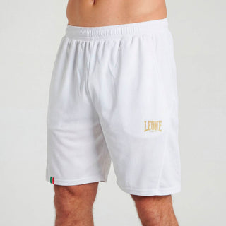 Korte broek training Leone DNA ABX726 White-Combat Arena