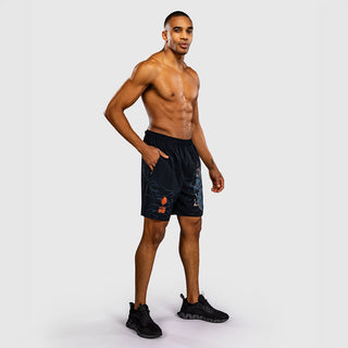 Korte broek training Venum Thunder Dragon Zwart-Combat Arena