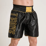 Pantaloncini boxe Leone DNA Premium AB233 Nero-Combat Arena