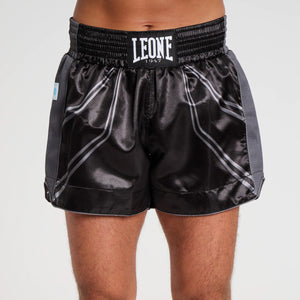 Korte broek kick WAKO Leone AB996 Zwart-Combat Arena