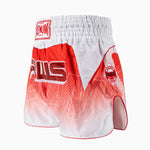 Pantaloncini kick-thai RWS x Venum 2.0 Bianco-rosso-Combat Arena
