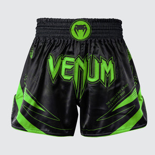 Pantaloncini kick-thai Venum Amazonia Reborn Nero-verde-Combat Arena