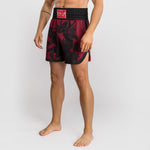 Pantaloncini kick-thai Venum Assassin's Creed Shadows Rosso-nero-Combat Arena