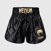 Korte broek kick-thai Venum Contender XT Zwart-goud-Combat Arena