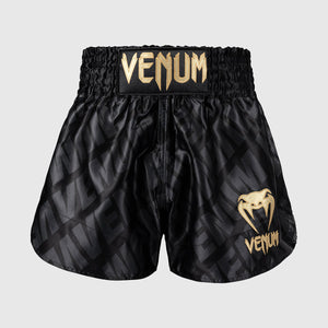 Pantaloncini kick-thai Venum Contender XT Nero-oro-Combat Arena
