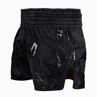 Korte broek kick-thai Venum Inferno 2.0 Zwart-grijs-Combat Arena