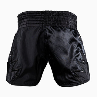 Korte broek kick-thai Venum Inferno 2.0 Zwart-grijs-Combat Arena